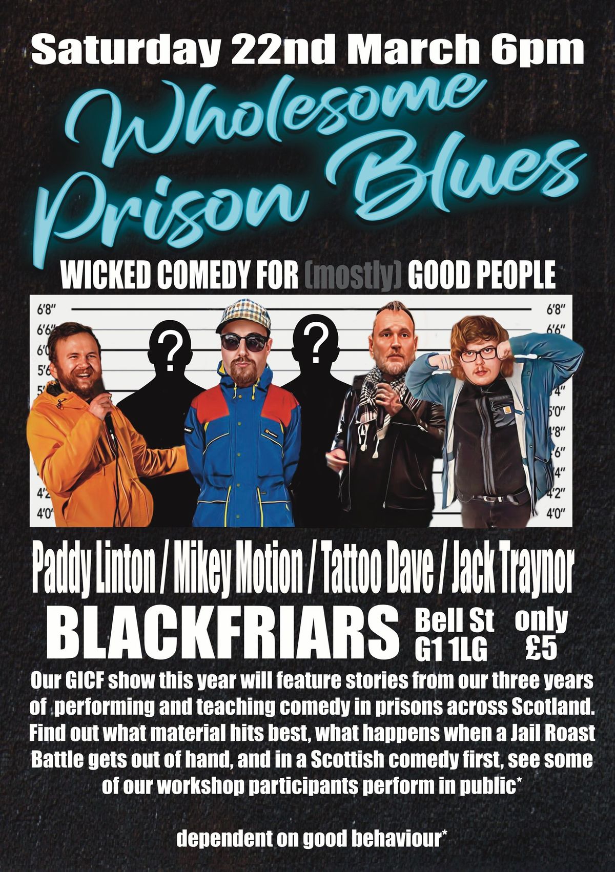 2025 Wholesome Prison Blues Public Show