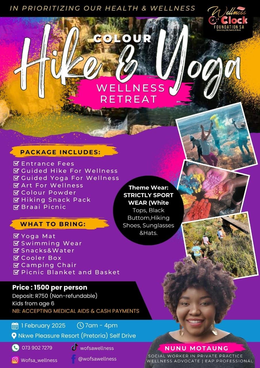 Colour Hike & Yoga Wellness ReTreat 