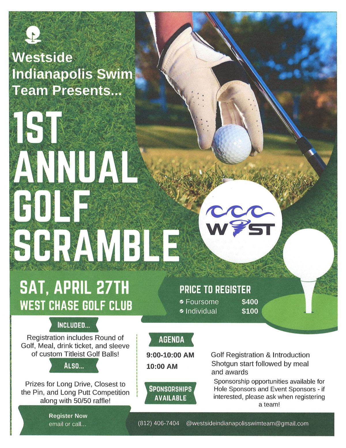 Westside Indianapolis Swim Team Golf Outing