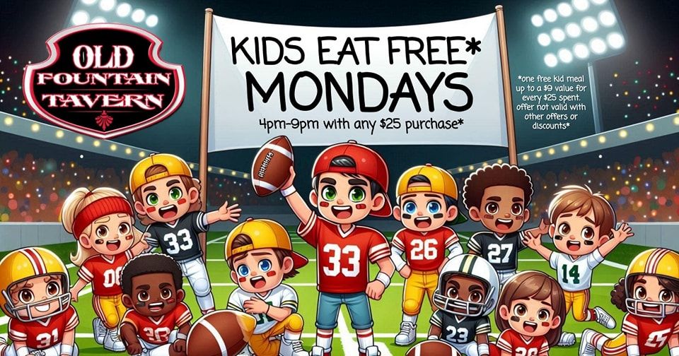 KIDS EAT FREE at OFT*