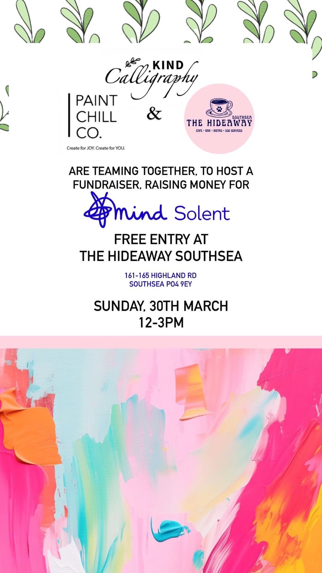 FREE EVENT - Fundraiser for Mind Solent