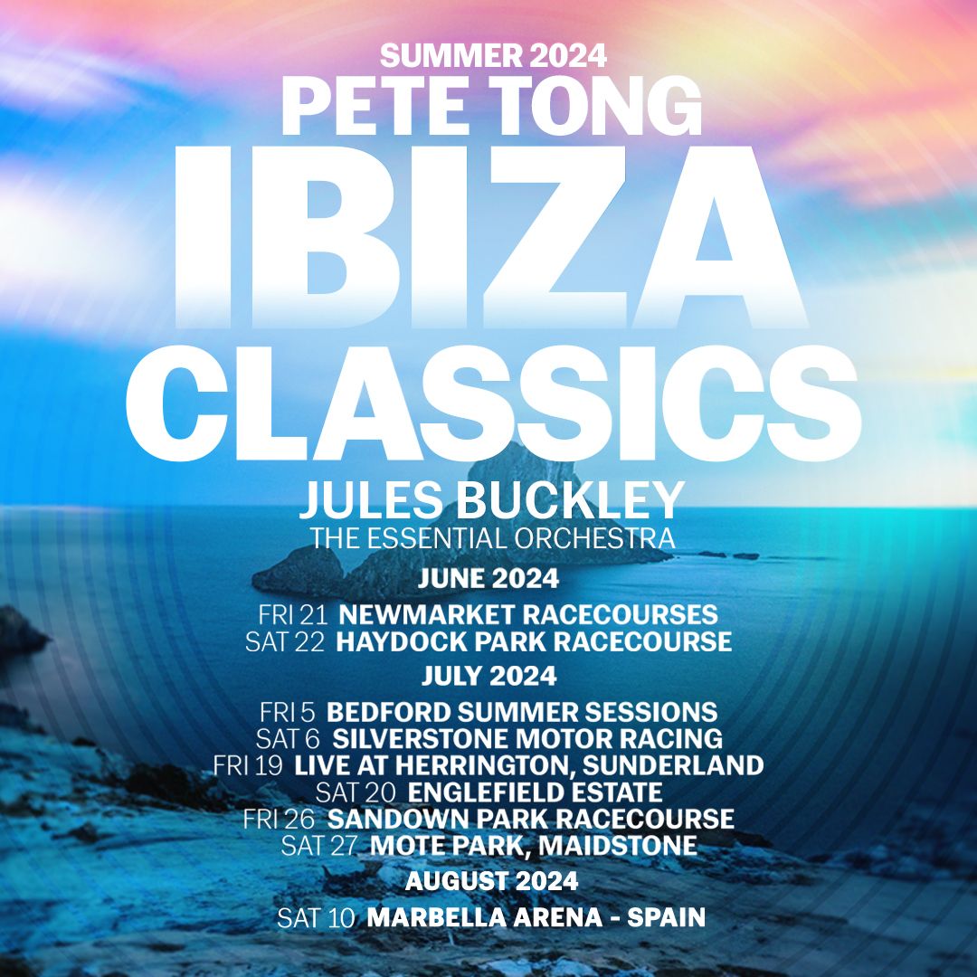 Pete Tong presents biza Classics Manchester Tickets