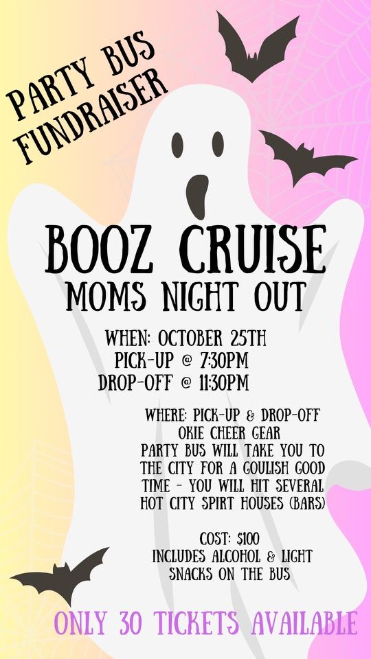 Party Bus Fundraiser - Booz Cruise - Moms Night Out!