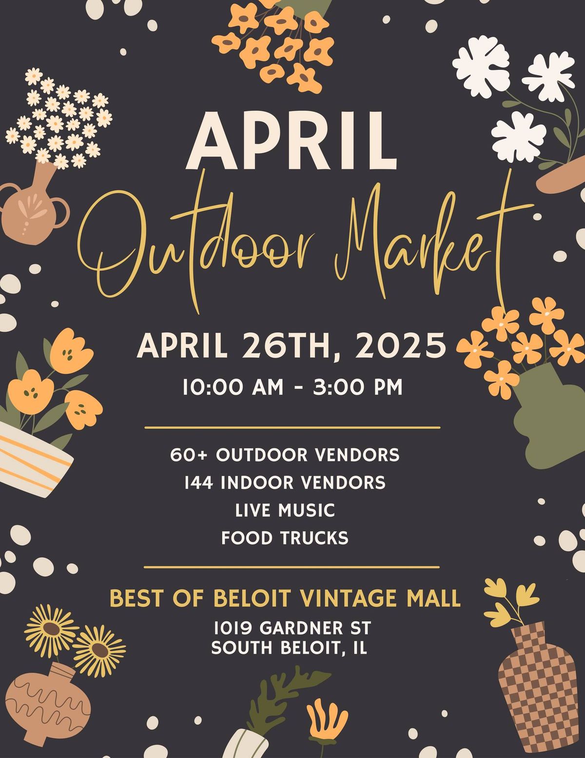 April Outdoor Market