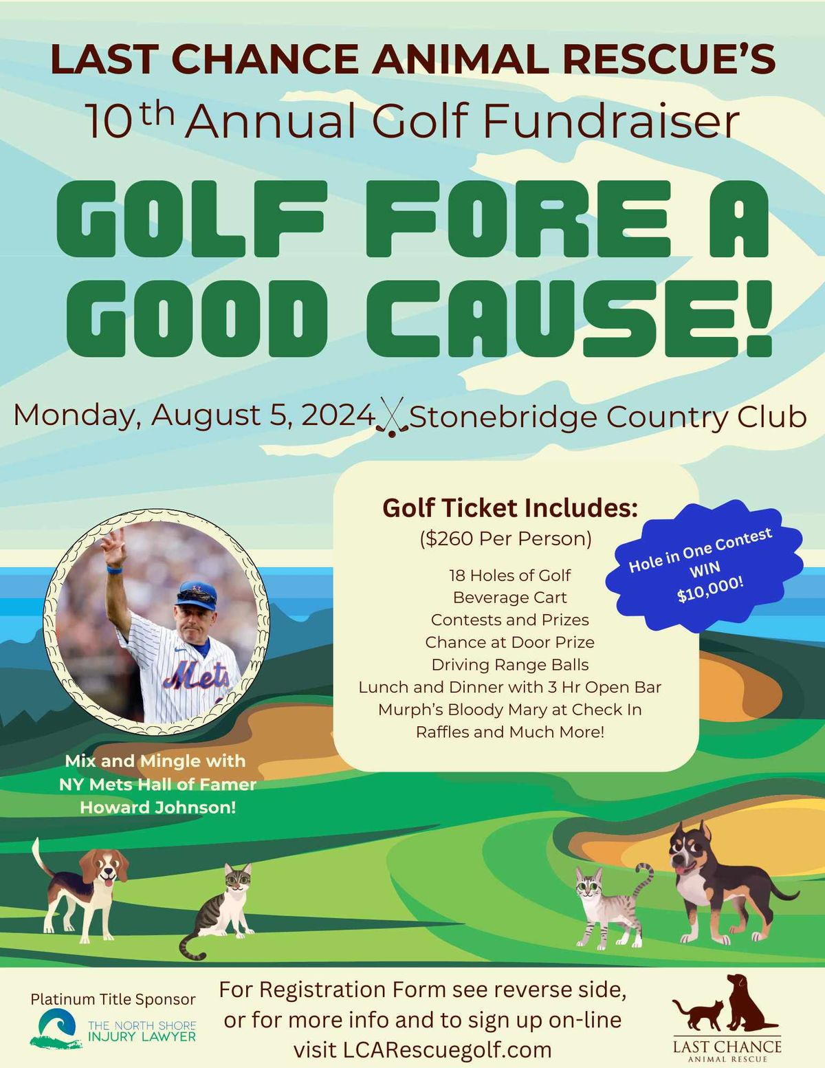 10th Annual Golf Outing to Benefit Last Chance Animal Rescue
