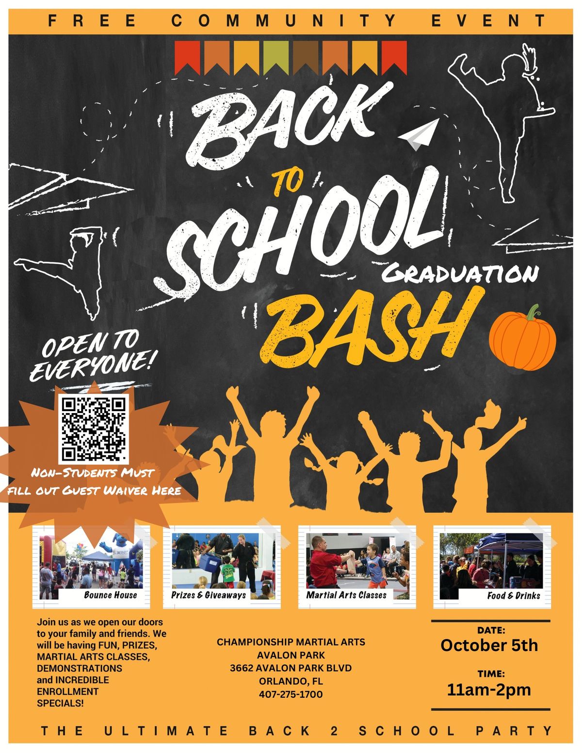 Back to School Celebration BASH! 