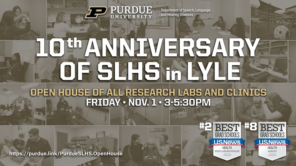 10th Anniversary of SLHS in Lyles-Porter Hall