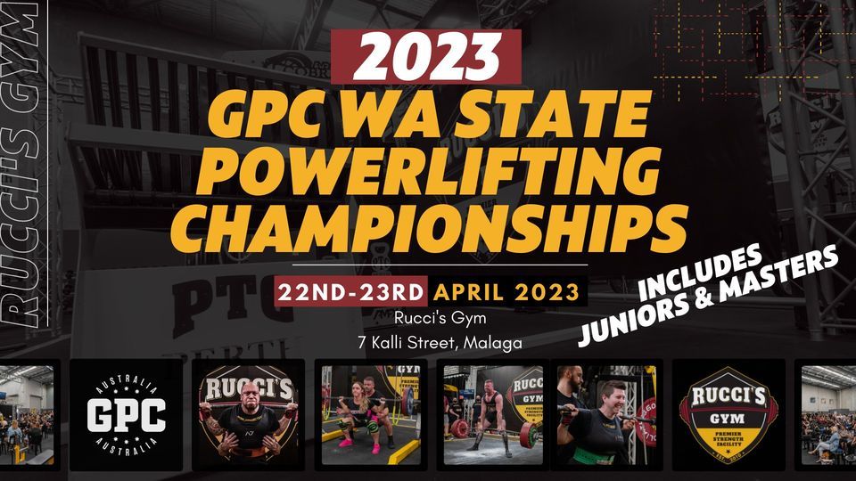 2023 GPC WA State Powerlifting Championships