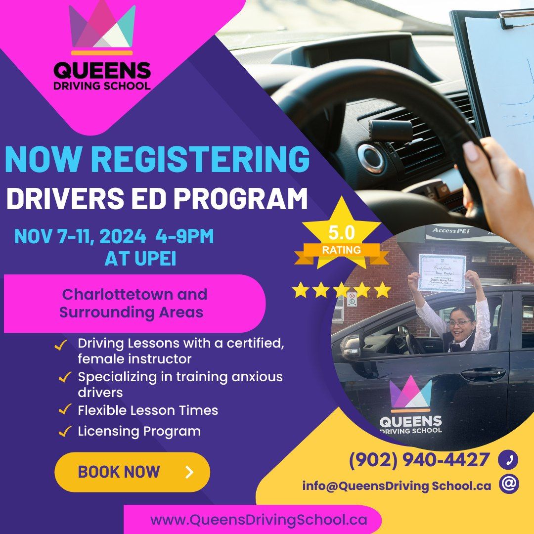 Queens Driving School's Driver Education Course