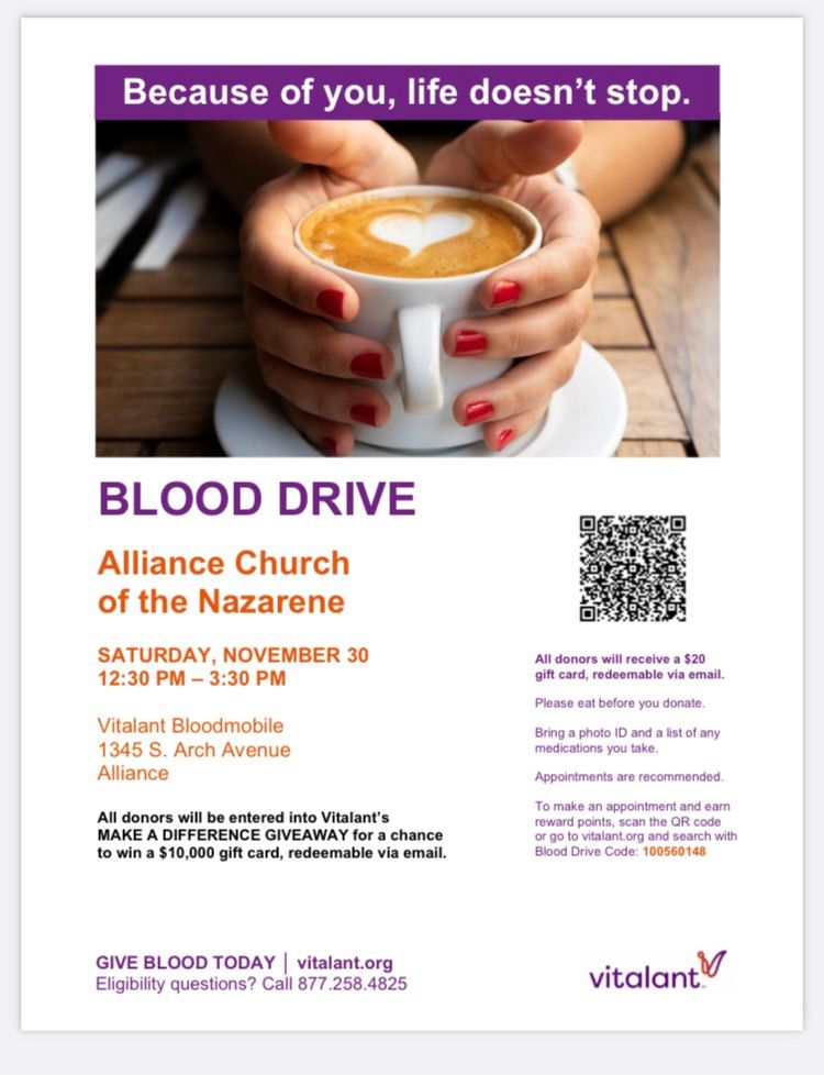 Vitalant Blood Drive