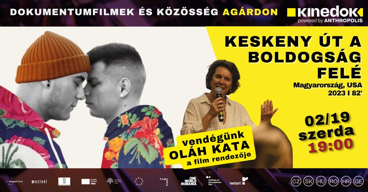 Casa (doku)filmklub: Keskeny \u00fat a boldogs\u00e1g fel\u00e9 \/ vend\u00e9g\u00fcnk: OL\u00c1H KATA