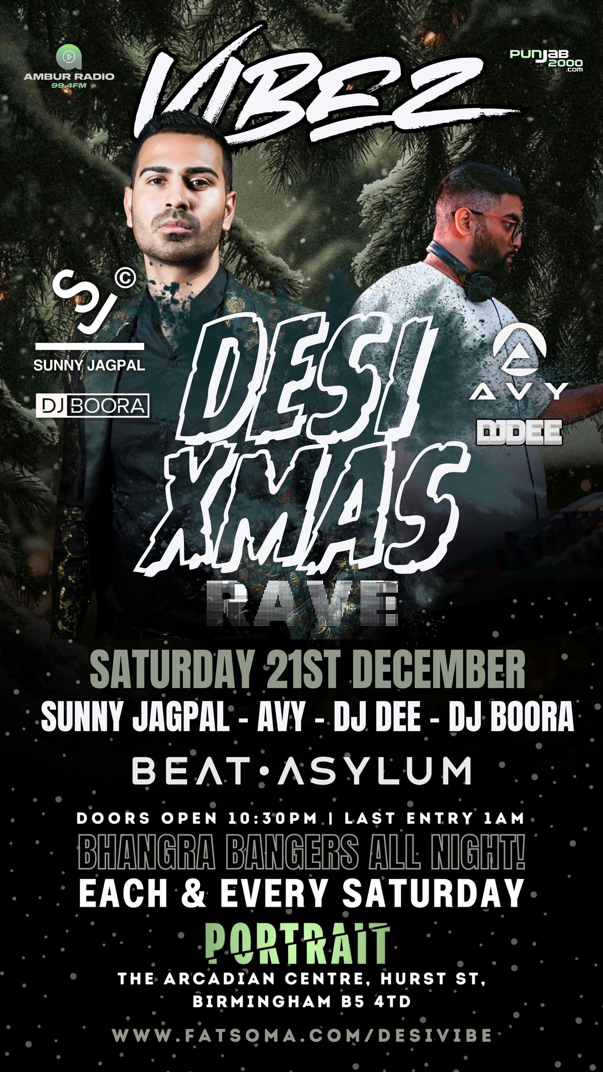 Desi Xmas Party ft Sunny Jagpal - Dj Avy - Beat Asylum