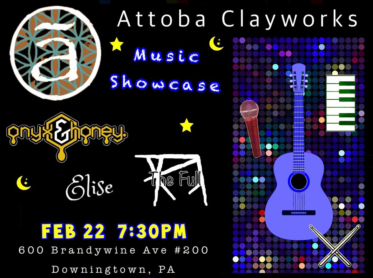 Attoba Clayworks Presents: onyx&honey. \/ The Full \/ Elise Acoustic