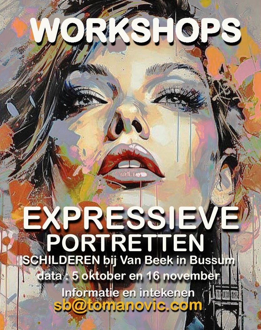 WorkshopSchilderen van Expressieve Portretten