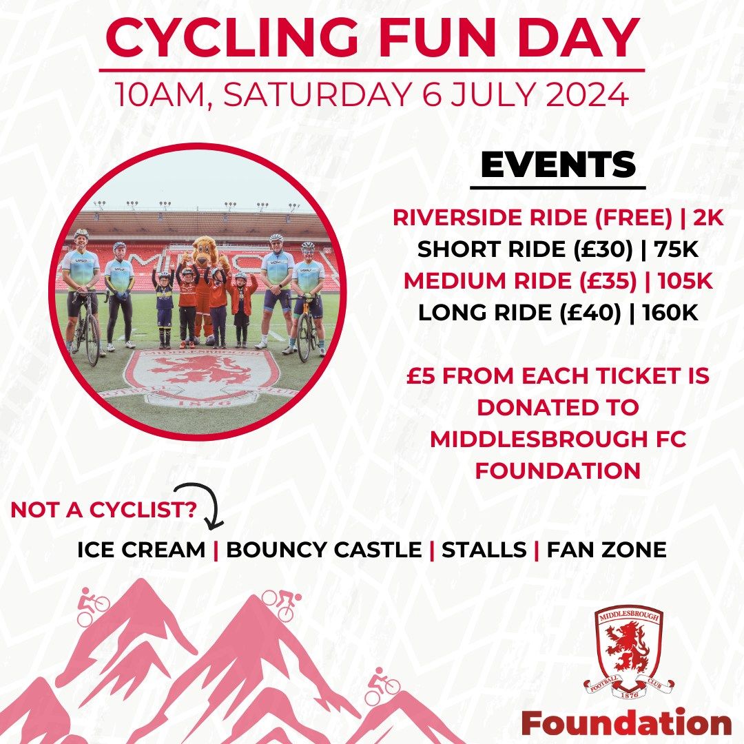 Middlesbrough FC Foundation Cycling Fun Day