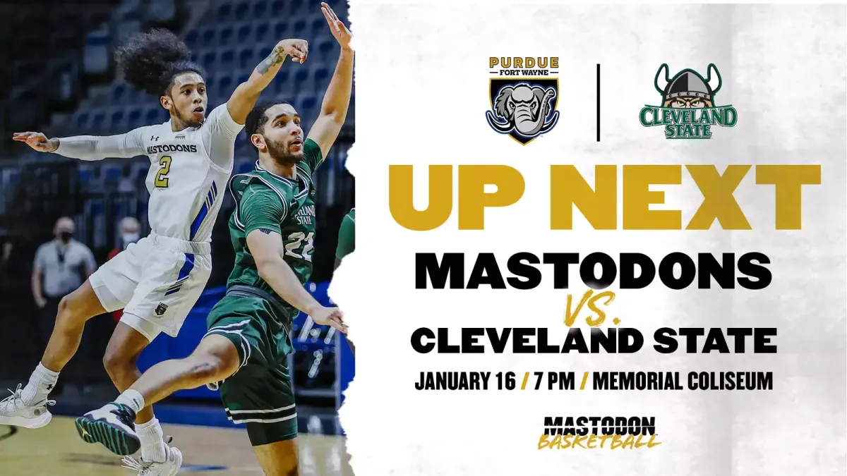 Purdue Fort Wayne Mastodons at Cleveland State Vikings Mens Basketball