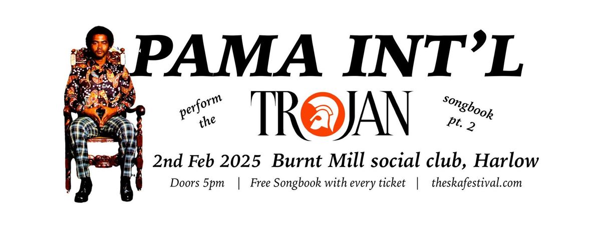 Pama International perform the Trojan Songbook Pt2 in Harlow, Essex