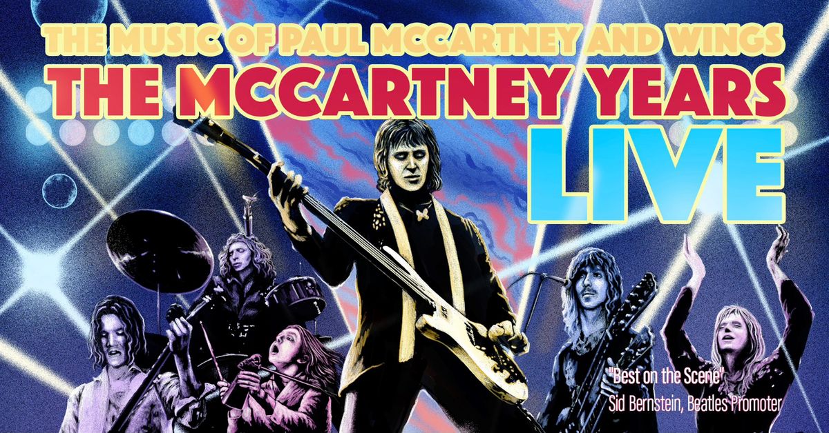 The McCartney Years live on Mackinac Island, MI