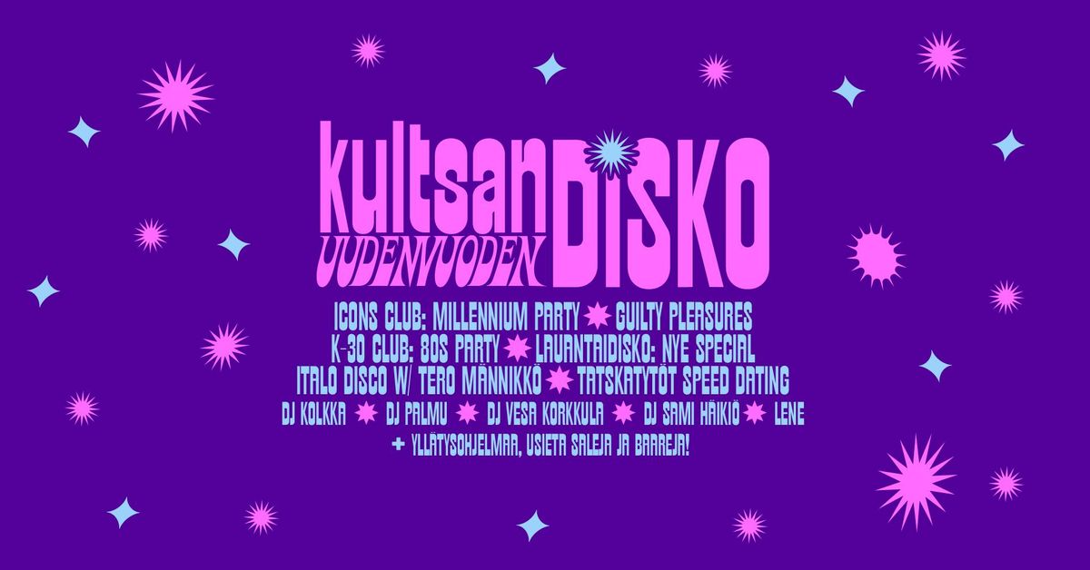 Kultsan uudenvuoden disko