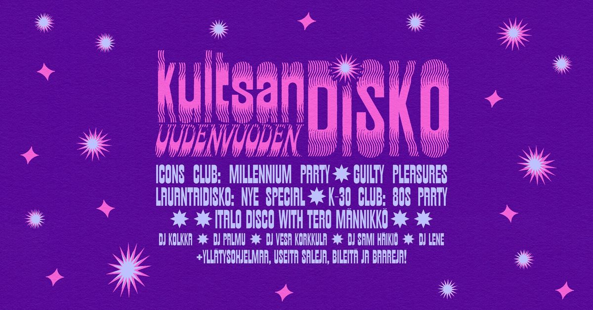 Kultsan uudenvuoden disko