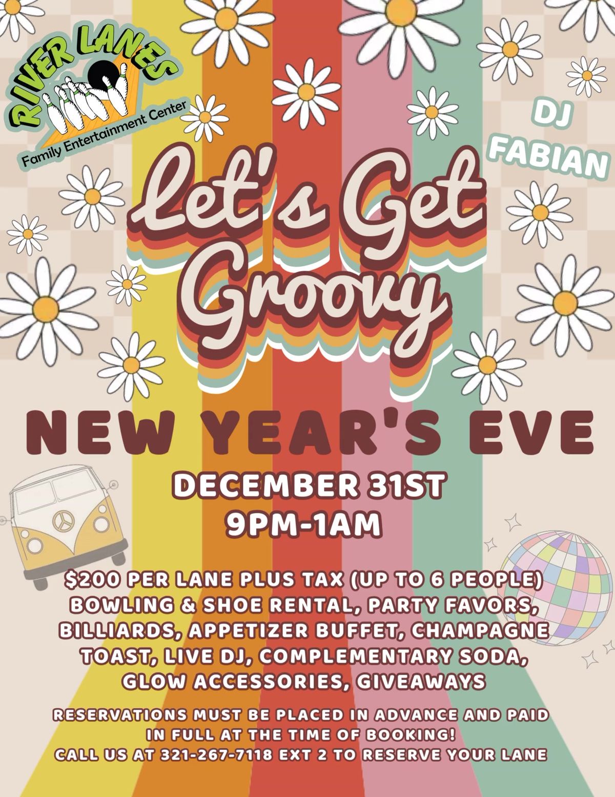 Groovy New Year's Eve Party