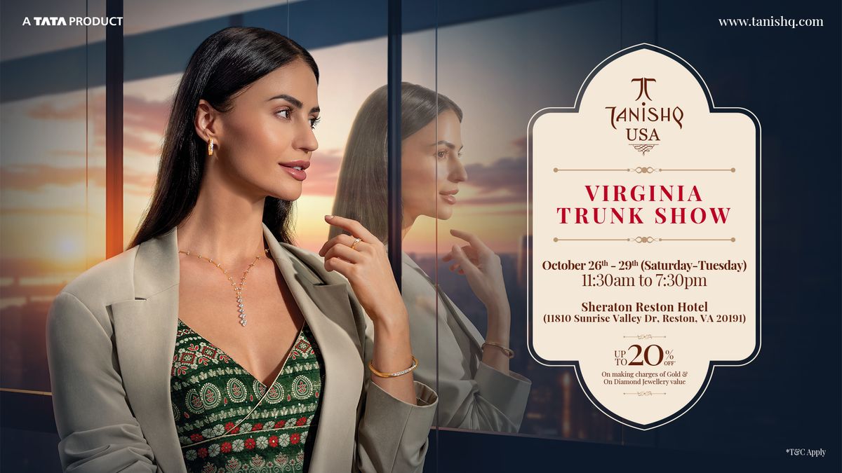 Tanishq USA  |  Virginia Trunk Show