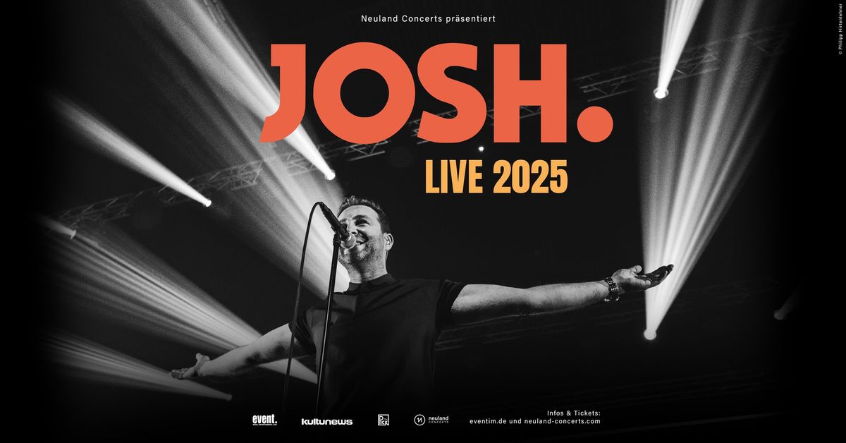 JOSH. \u2022 Dresden, Beatpol \u2022 03.10.2025