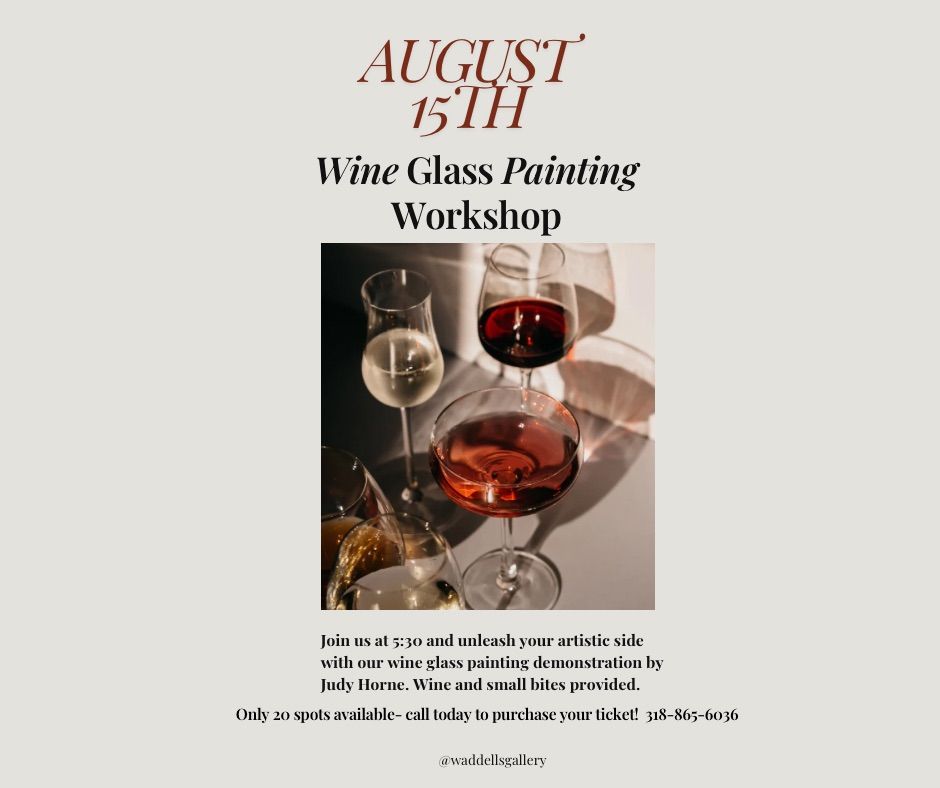 Girls Night: Wine Glass Painting \ud83c\udf77\ud83c\udfa8