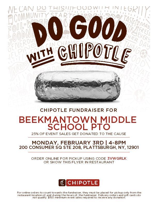 Chipotle Dining Fundraiser