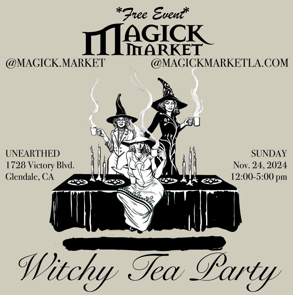 Magick Market - Witchy Tea Party