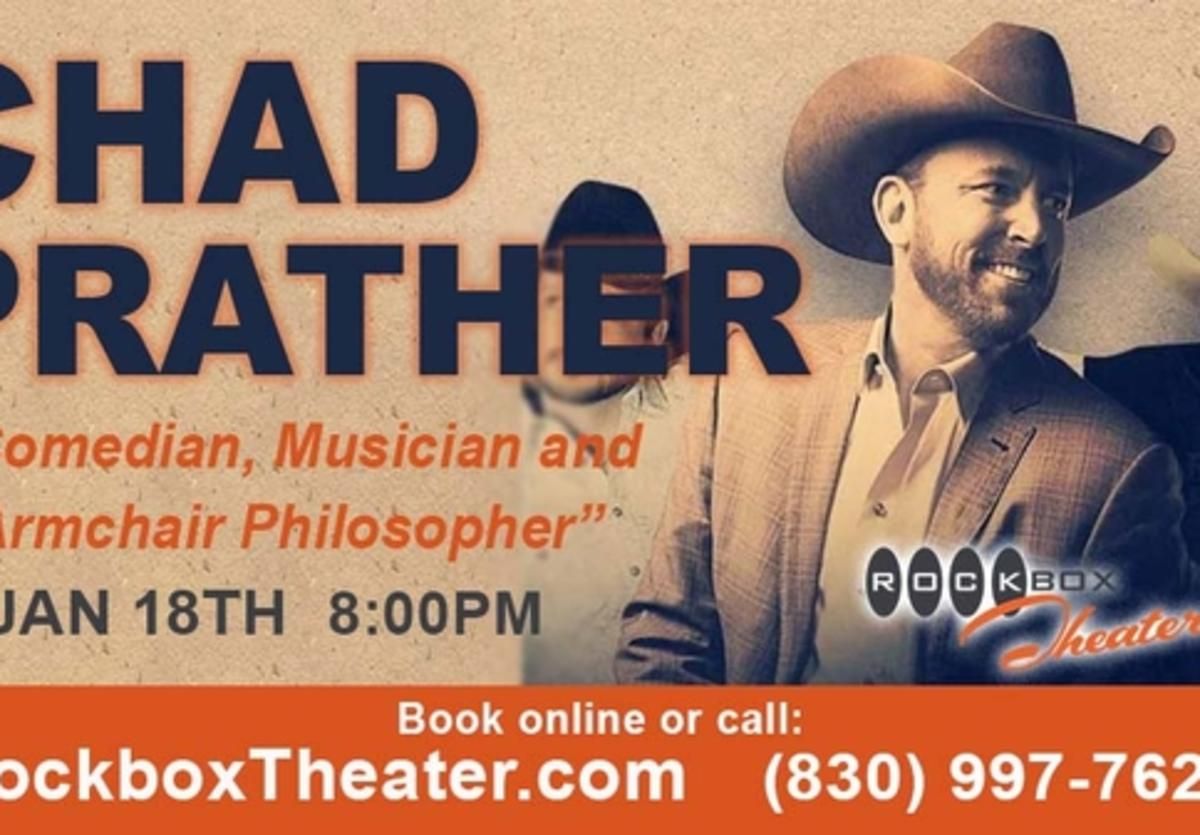 Chad Prather at Rockbox Theater