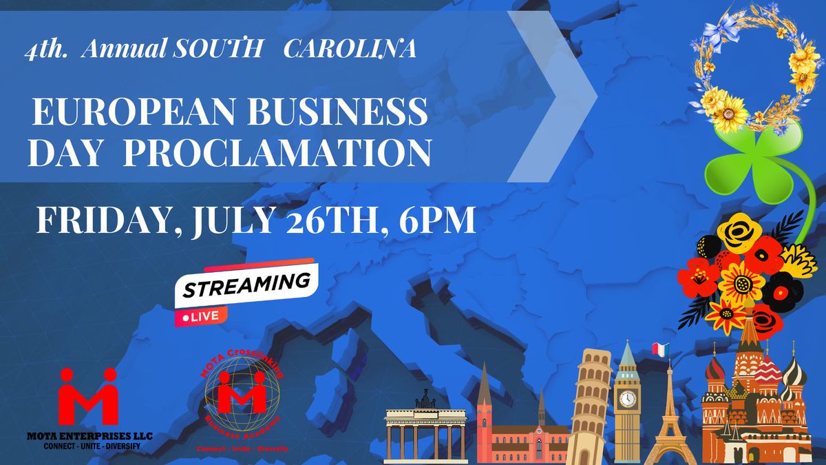 4th annual  S.C. European Business Day