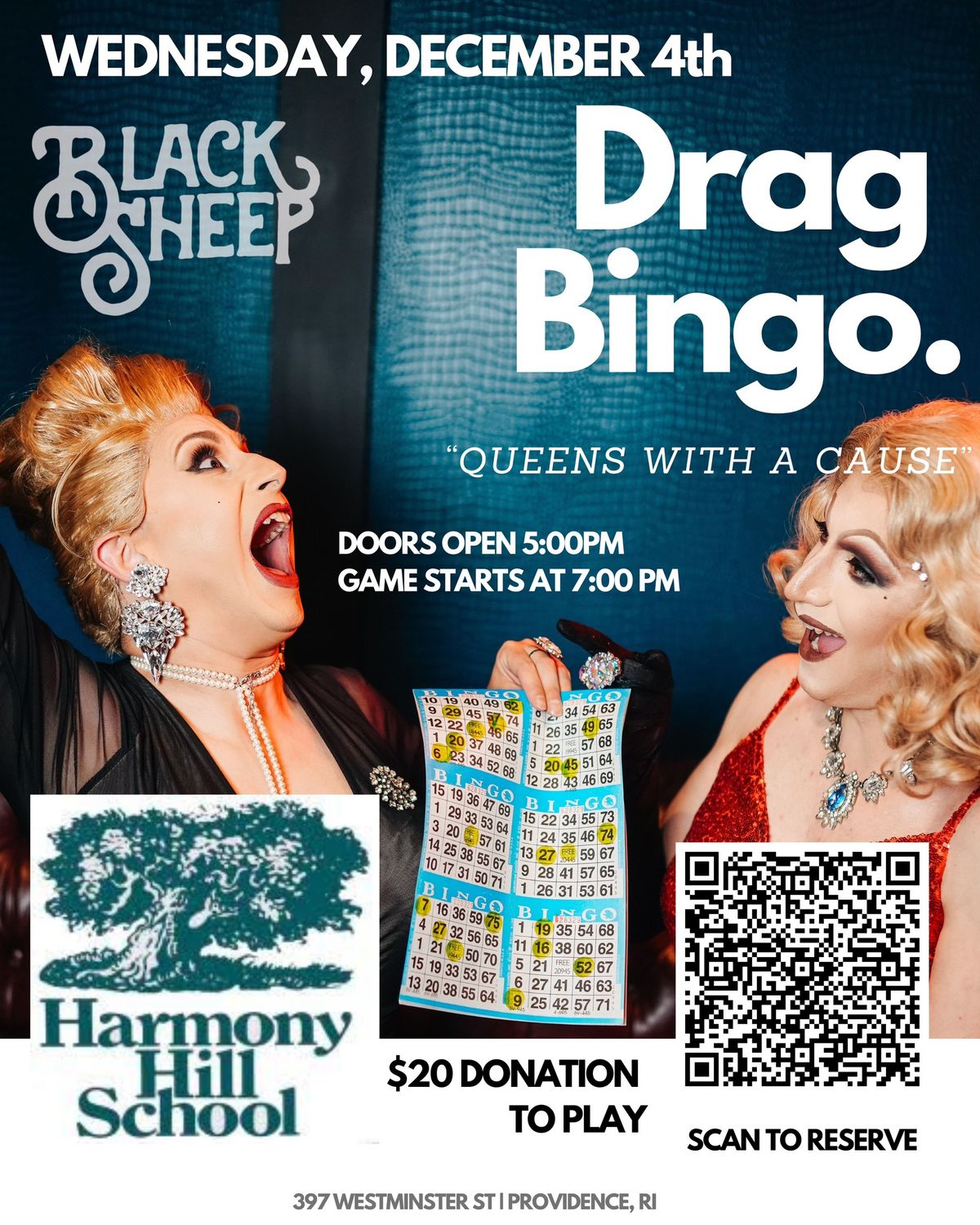 Drag Bingo : Harmony Hills