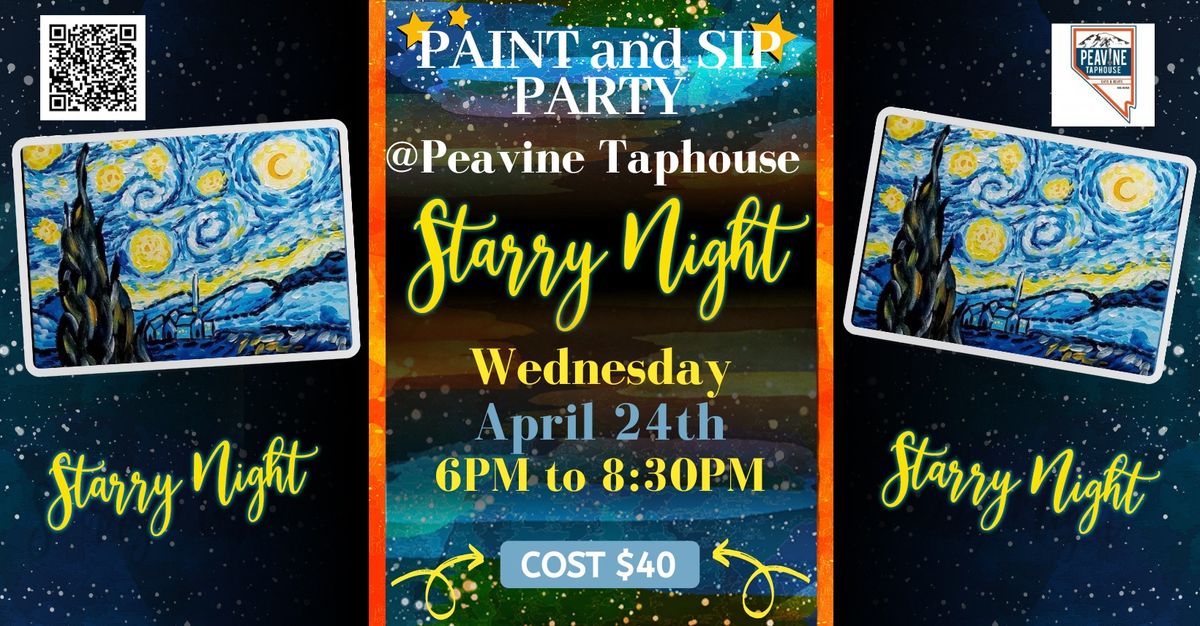 Starry Night at Peavine Taphouse
