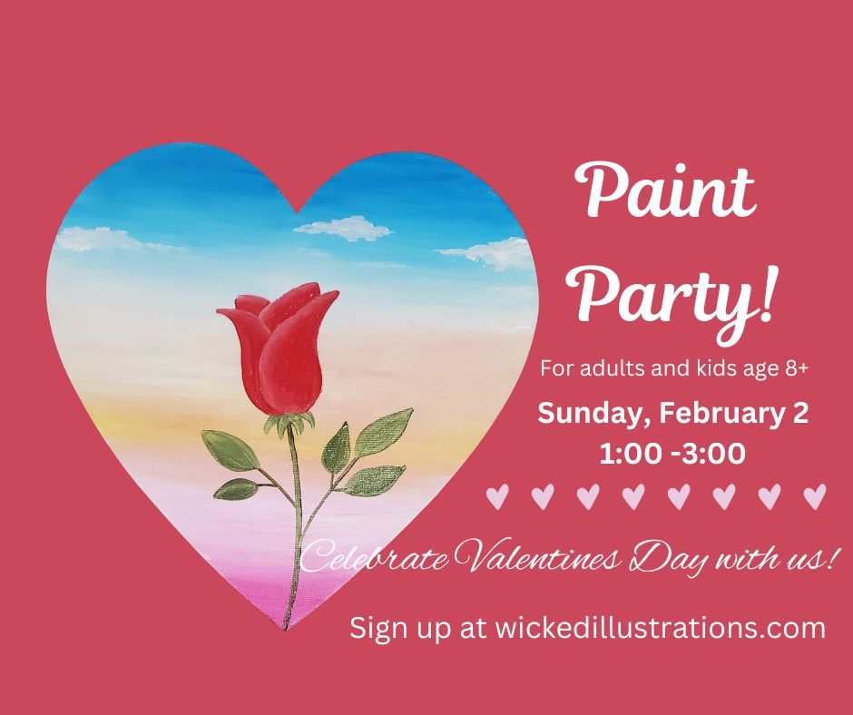 Valentines Paint Party