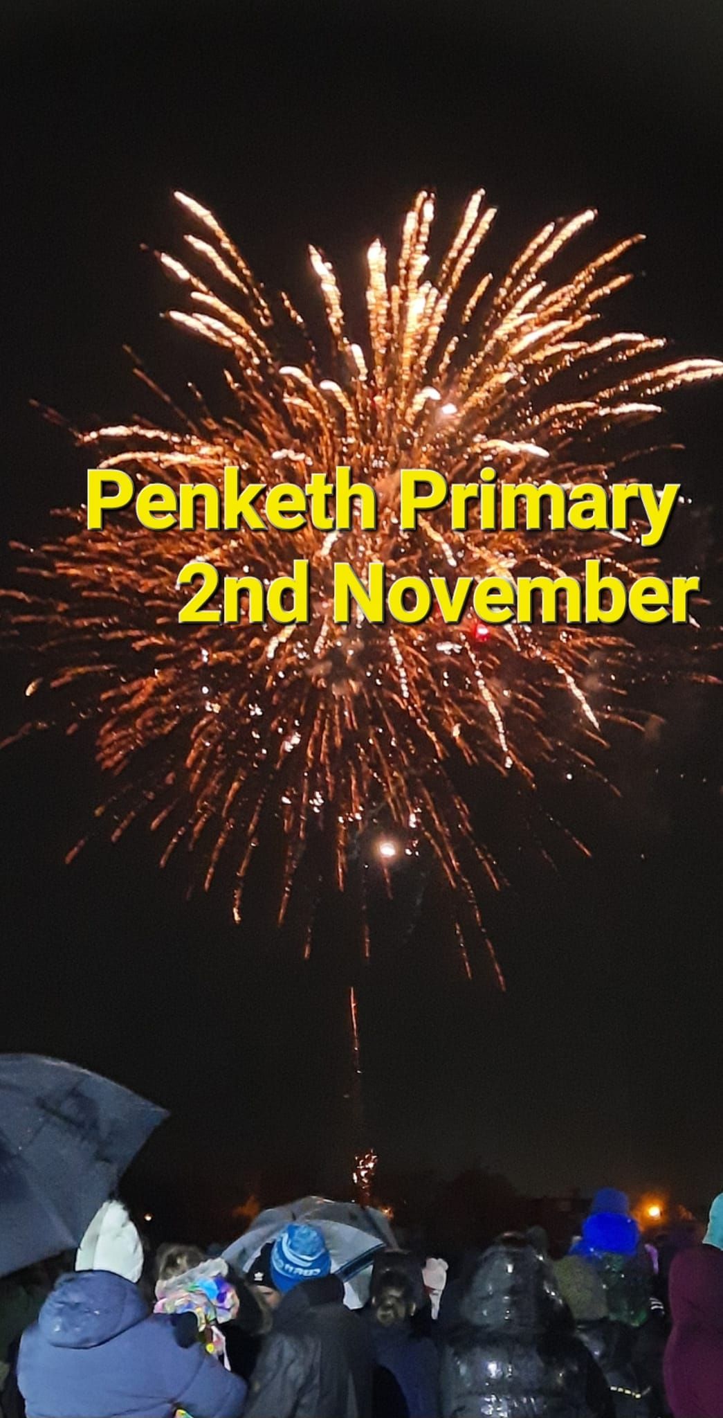 Penketh Primary School Firework Display 