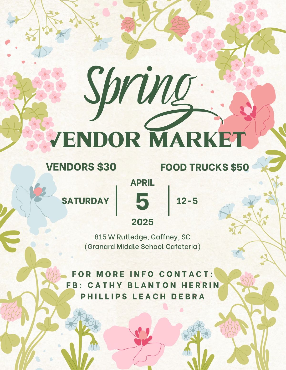 Spring Vendor Market