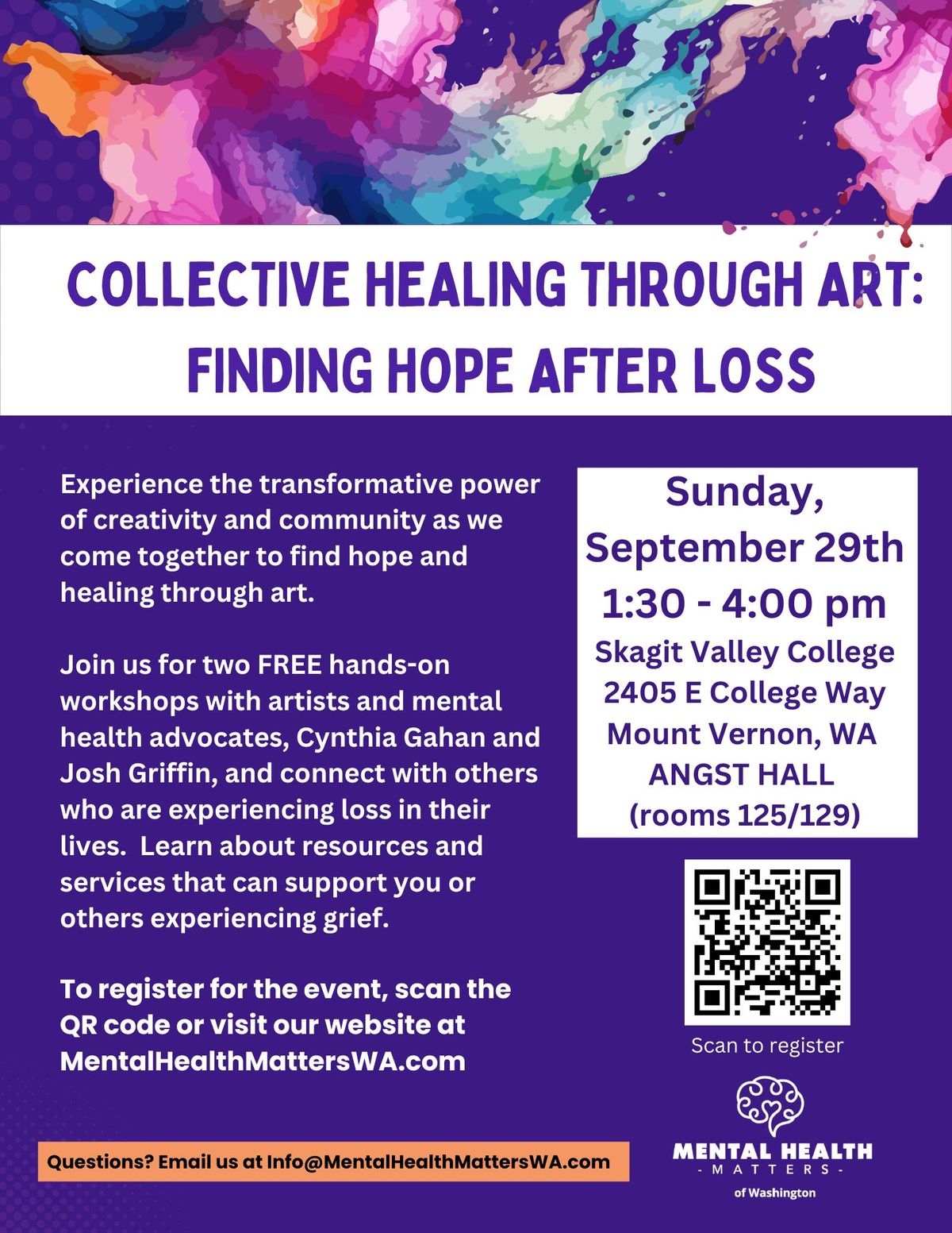 FREE- Collective Healing through Art: Finding Hope after Loss