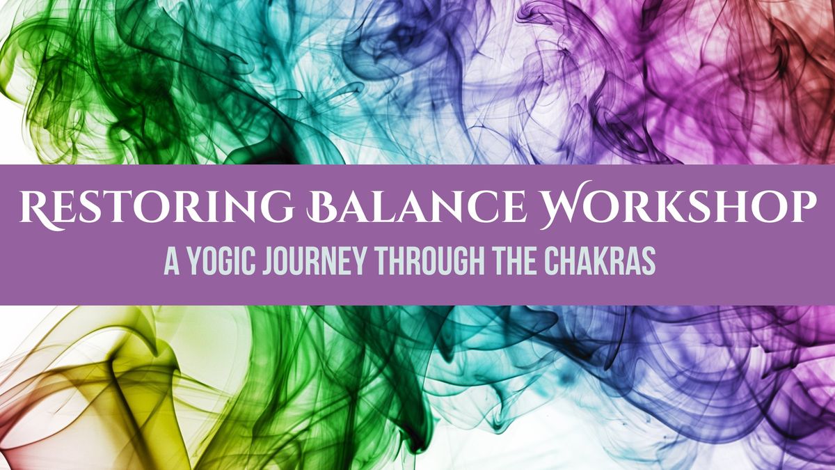 Restoring Balance Workshop