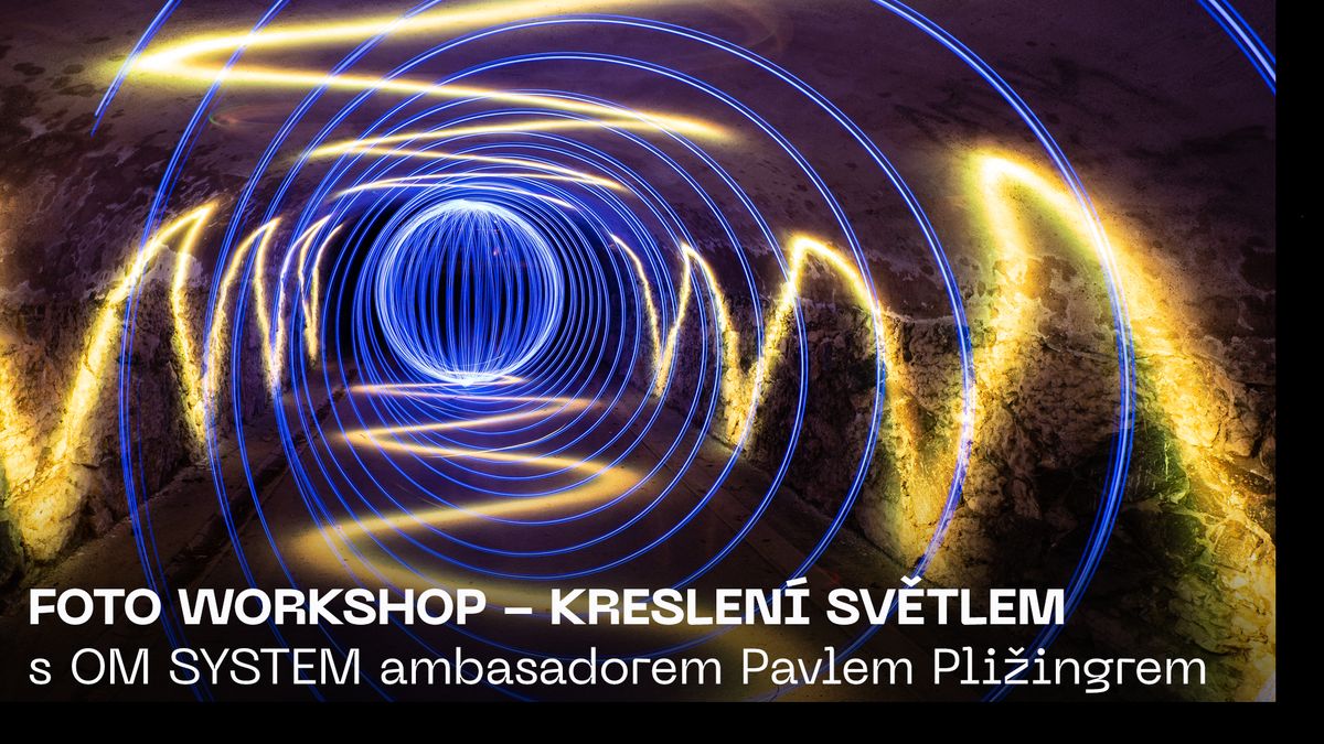 FOTO WORKSHOP | Kreslen\u00ed sv\u011btlem ve ve\u010dern\u00ed Plzni