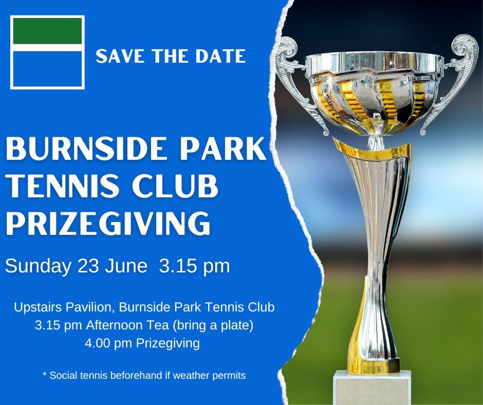 Burnside Park Tennis Club Prizegiving