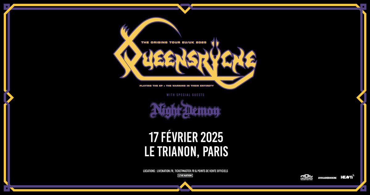 QUEENSR\u0178CHE | Trianon, Paris - 17 f\u00e9vrier 2025