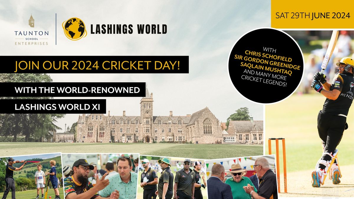 Lashings Cricket Day
