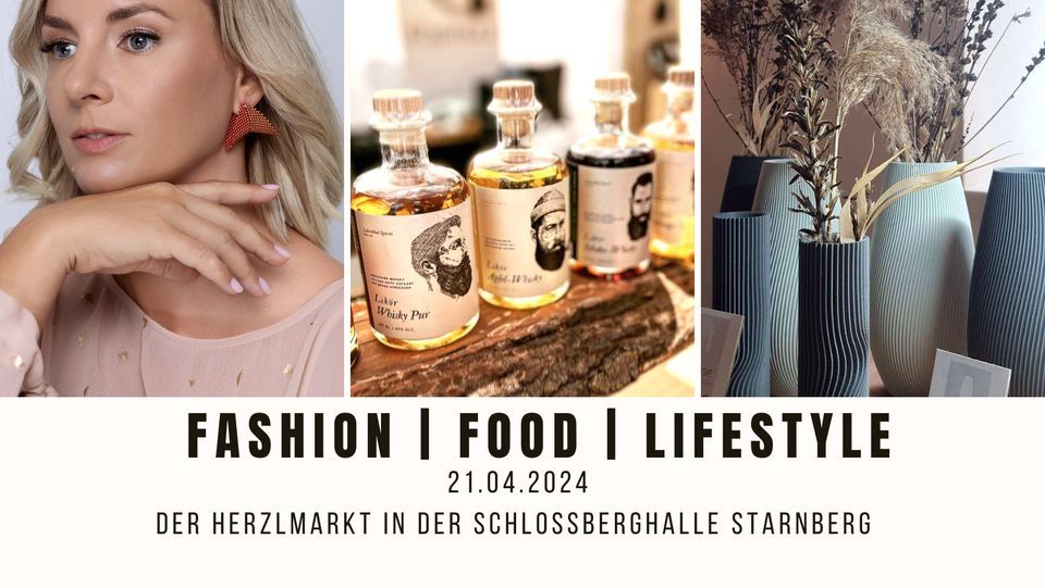 1. Herzlmarkt Starnberg | Kreativ- und Handmade Markt | mit Foodtrucks 