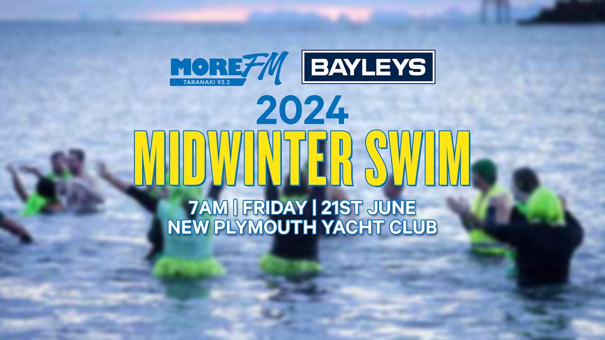 More FM's MidWinter Swim with Bayleys Taranaki