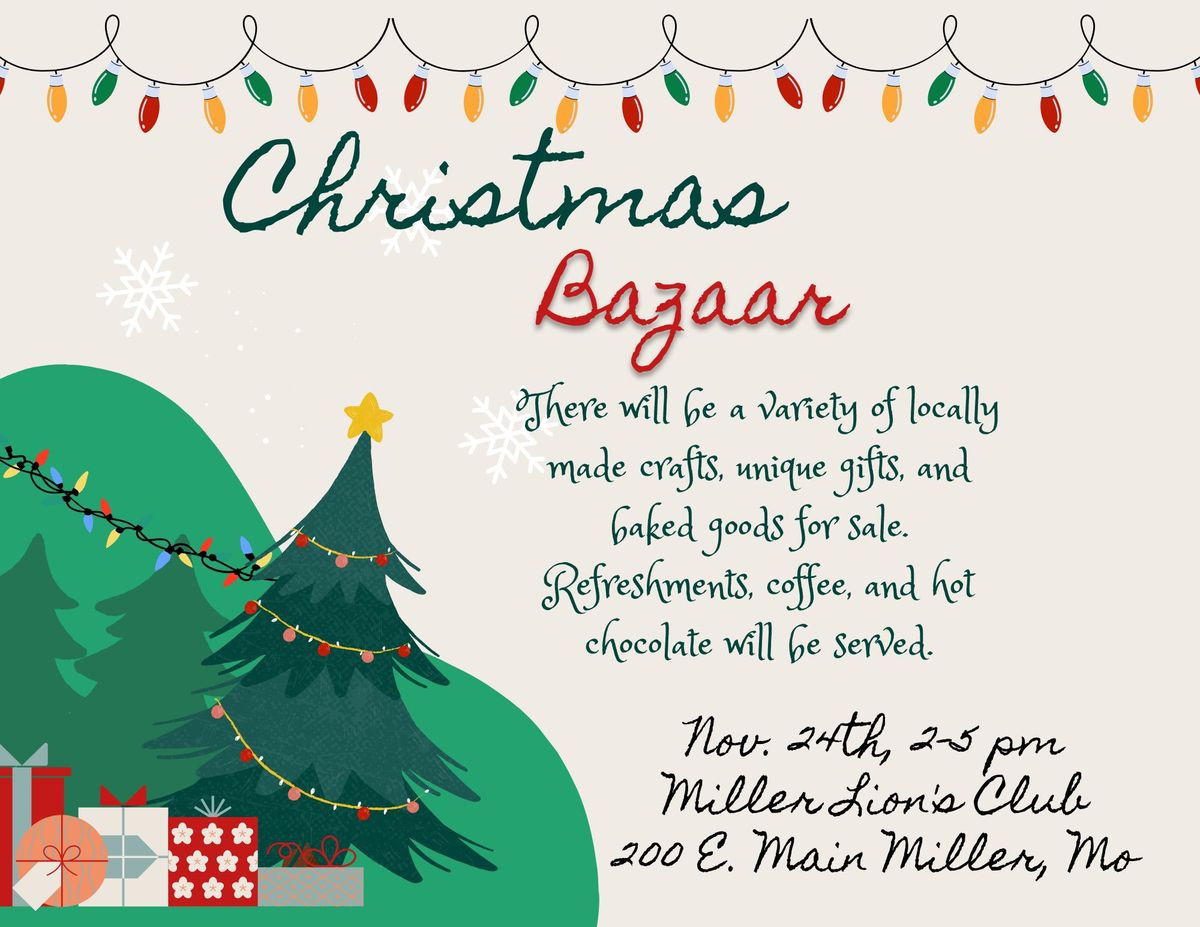 Christmas Bazaar