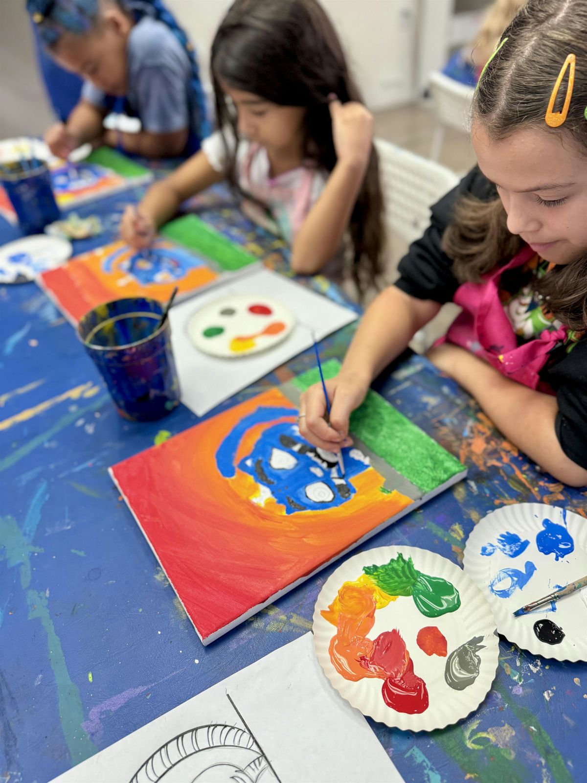 K-Pop Demon Hunters Painting Event