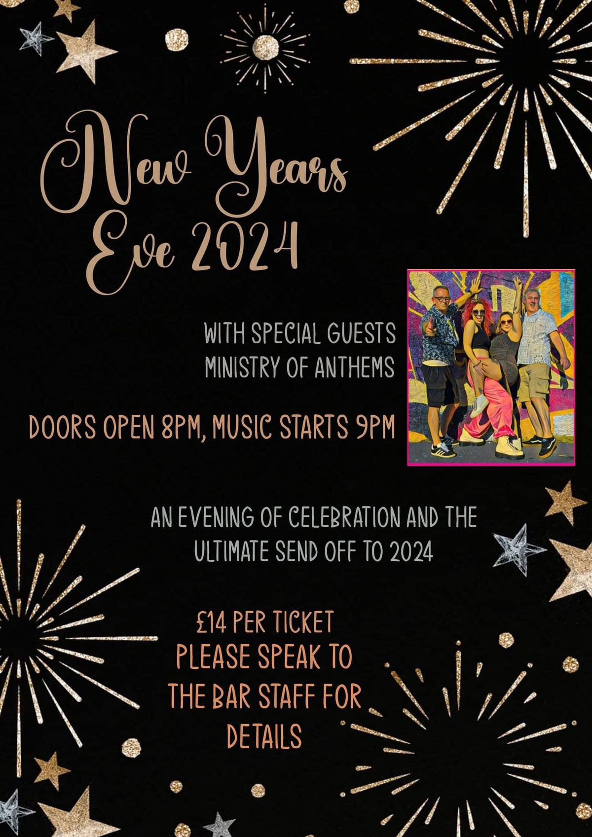 New Years Eve Party - The Ministry of Anthems at The George & Dragon