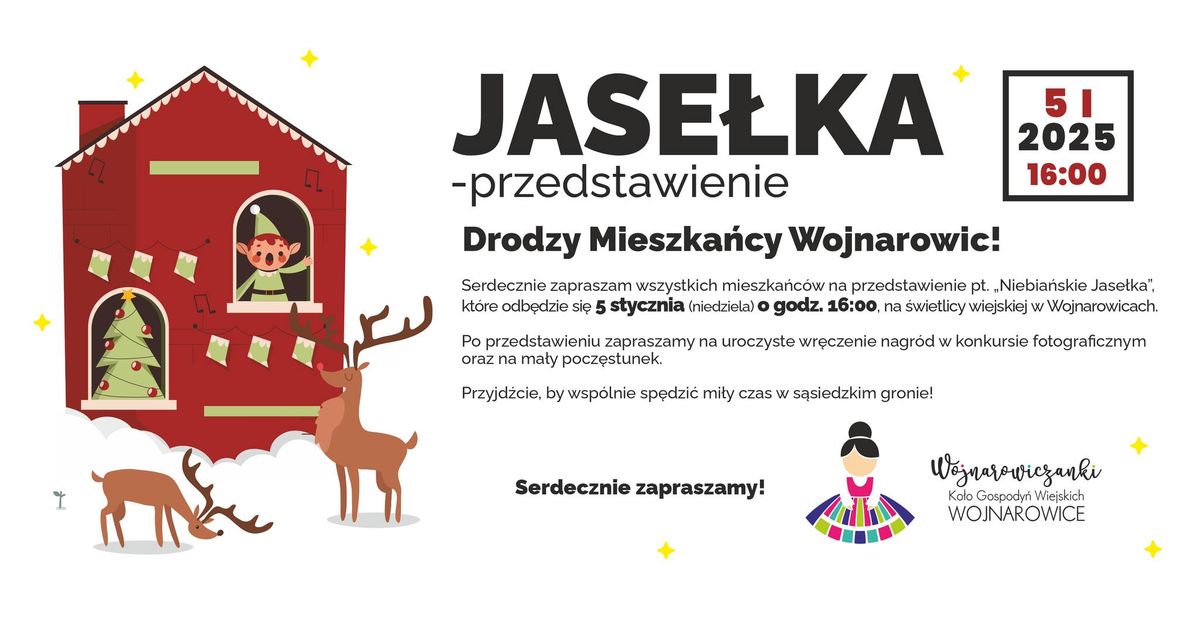 JASE\u0141KA w Wojnarowicach