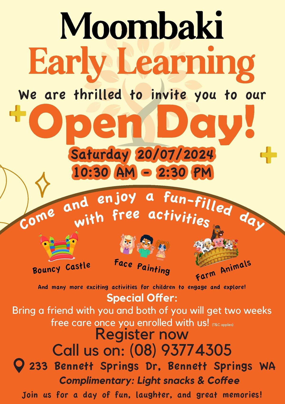 Join Us for Our Exciting Open Day!